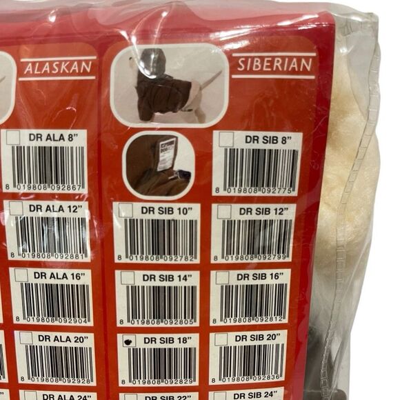 Emanuel’s Bianche DogRich Siberian Hooded Coat 18” - Picture 9 of 10